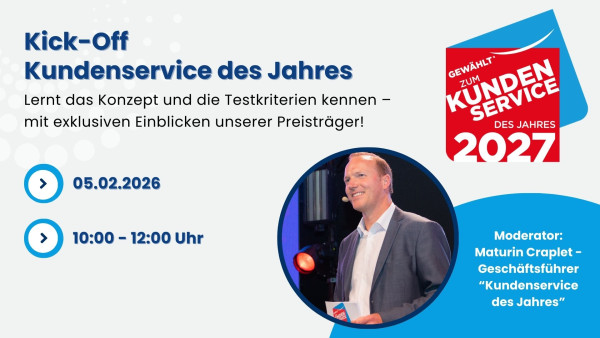 Der Kick-Off Livestream 2026: Konzept, Testkriterien & exklusive Einblicke von Preisträgern